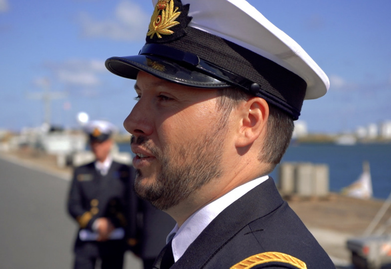 Un Luttrois devient commandant d'un chasseur de mines ! 