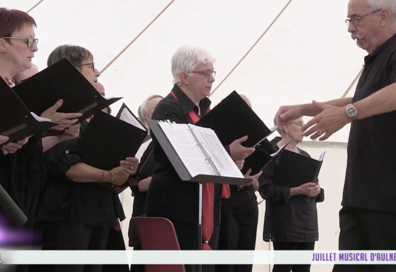 Juillet Musical d'Aulne, le concert promenade