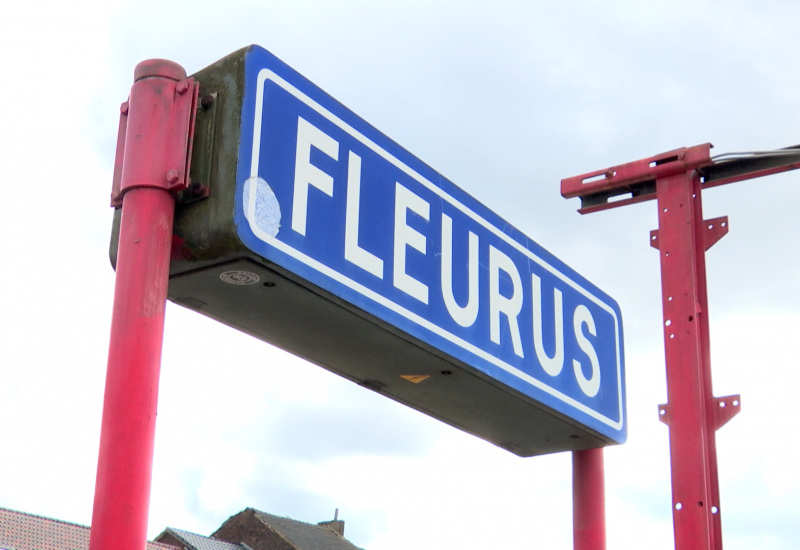 La gare de Fleurus sur les rails!