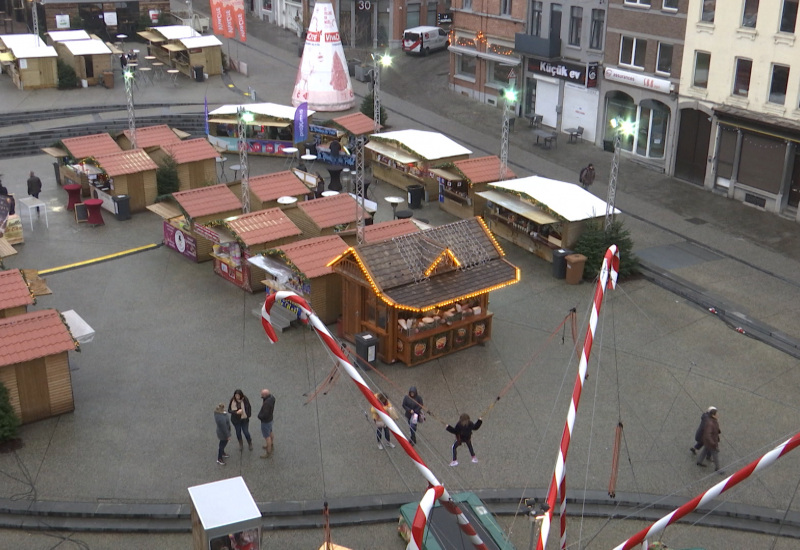 Bilan mitigé pour le marché de Noël de Charleroi