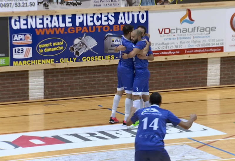 Châtelet - Charleroi : le derby de Coupe de Belgique de futsal n'a pas déçu