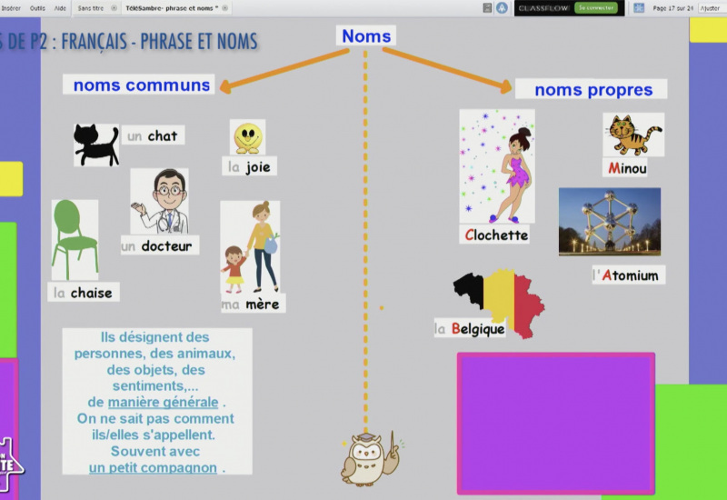 Une éducation presque parfaite presqu'à l'école : pHRASES ET NOMS(P2)