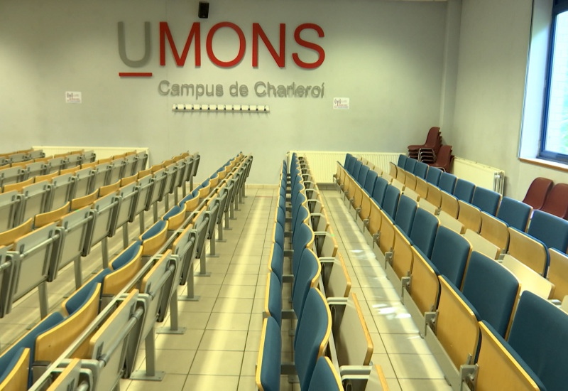 Charleroi : les travaux du nouveau site de l'UMons et la rentrée universitaire avancent bien