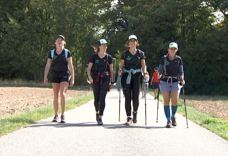 L'Oxfam Trail Walker autrement à Nalinnes