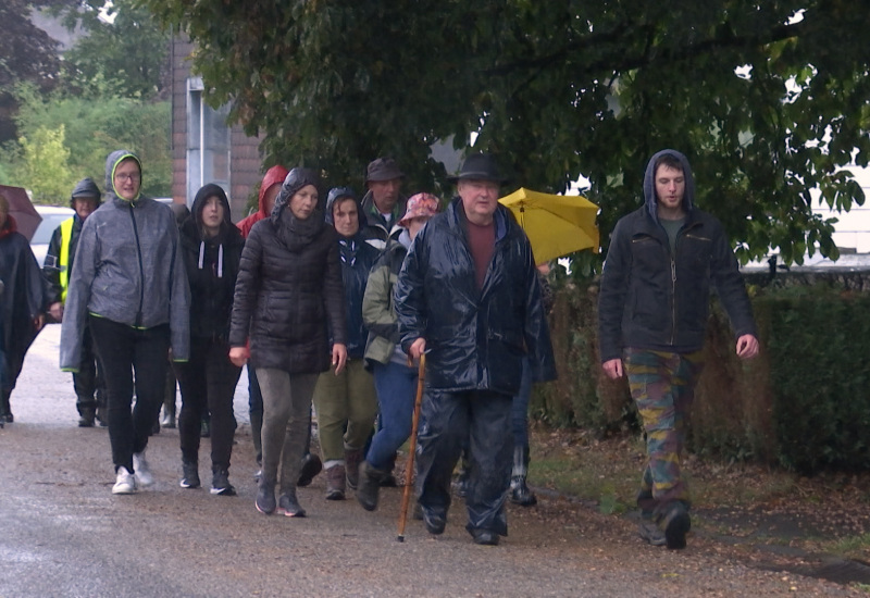 Stop Parkinson Walk, une marche de 1 500 km pour lutter contre la maladie de Parkinson est passée par Rièzes