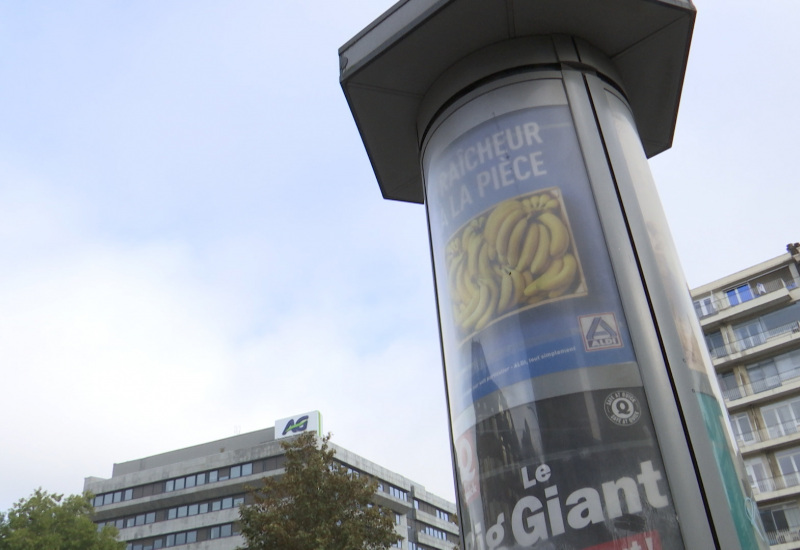 Bientôt moins de pub dans les rues de Charleroi ? 