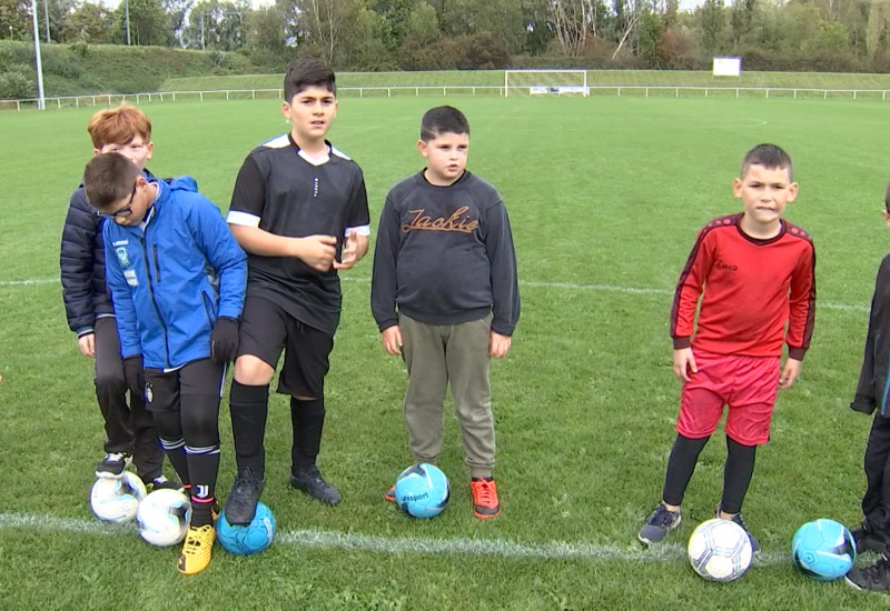 "Une heure de bonheur pour les enfants" : le foot inclusif débarque à Farciennes