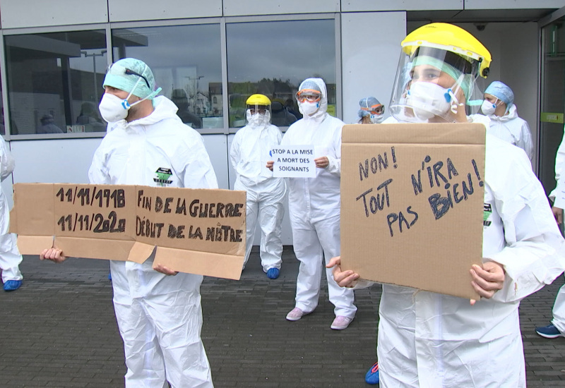 Le personnel de l'hôpital Marie Curie est en colère ! 