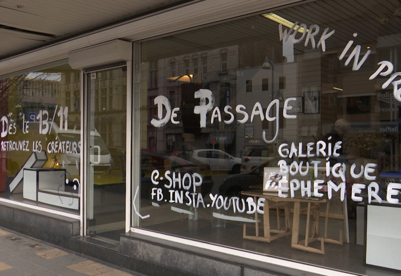 La Galerie Boutique "De Passage" est de retour à Charleroi !