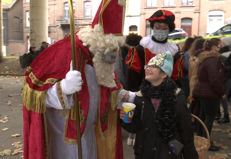 Saint Nicolas était là pour tous les enfants, même de familles défavorisées