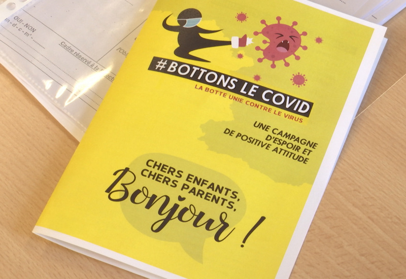 « Bottons le Covid »: une campagne pour éviter la 3ème vague de Covid dans la Botte