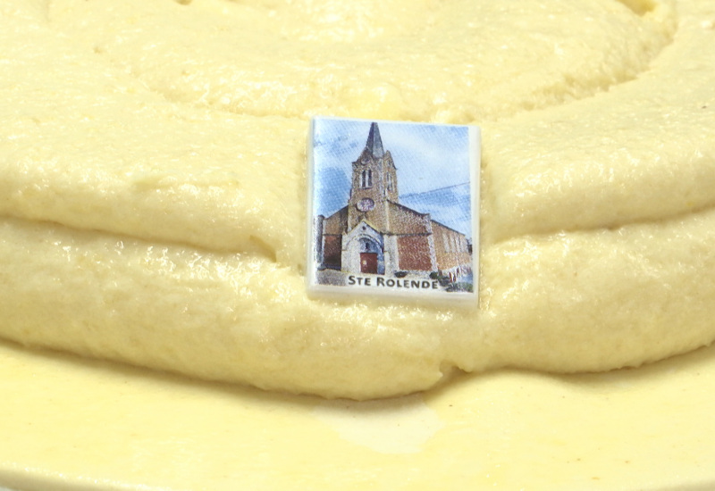 Galette des Rois: des fèves à l’effigie des monuments de la Sainte Rolende