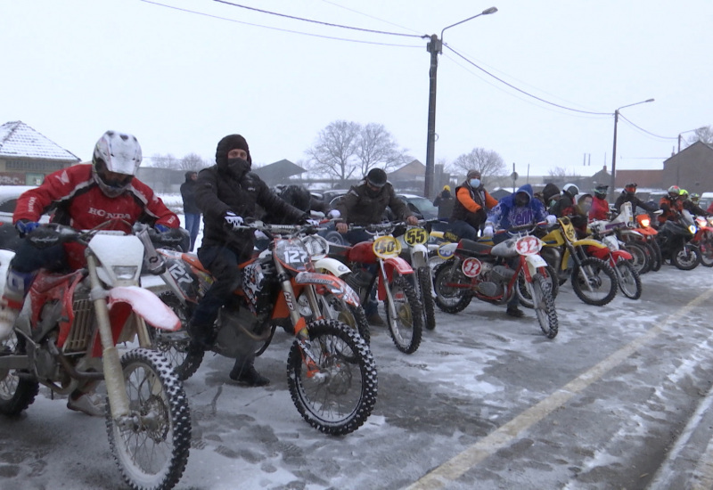 Le denier hommage des motards à Joël Robert