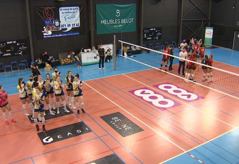 Volley : un derby de haute intensité entre le Tchalou et Charleroi Volley