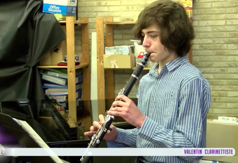 C LOCAL - - Portrait de Valentin Vander Putten, Clarinettiste (Montigny-le-Tilleul)