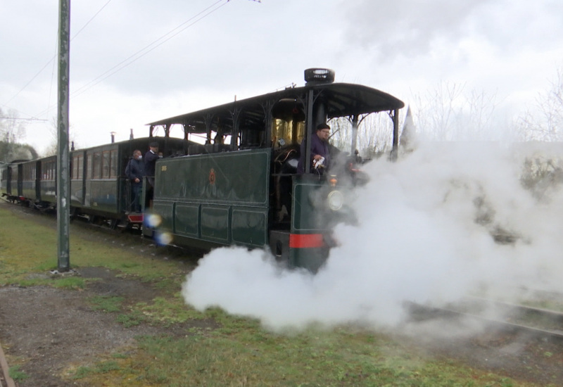 Thuin: les trams anciens ont repris les voies