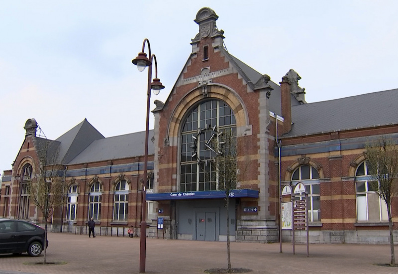 Châtelet abandonne l'idée d'occuper la gare : découvrez les images de l'intérieur du bâtiment