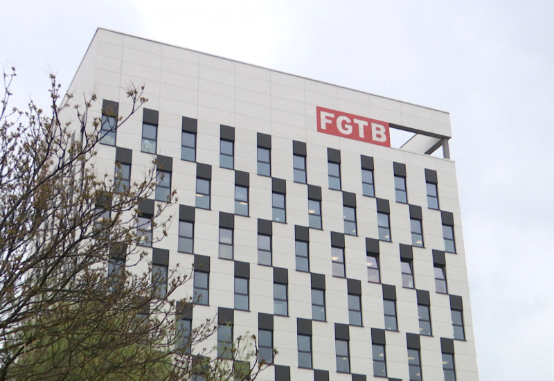 Visite de la nouvelle tour de la FGTB