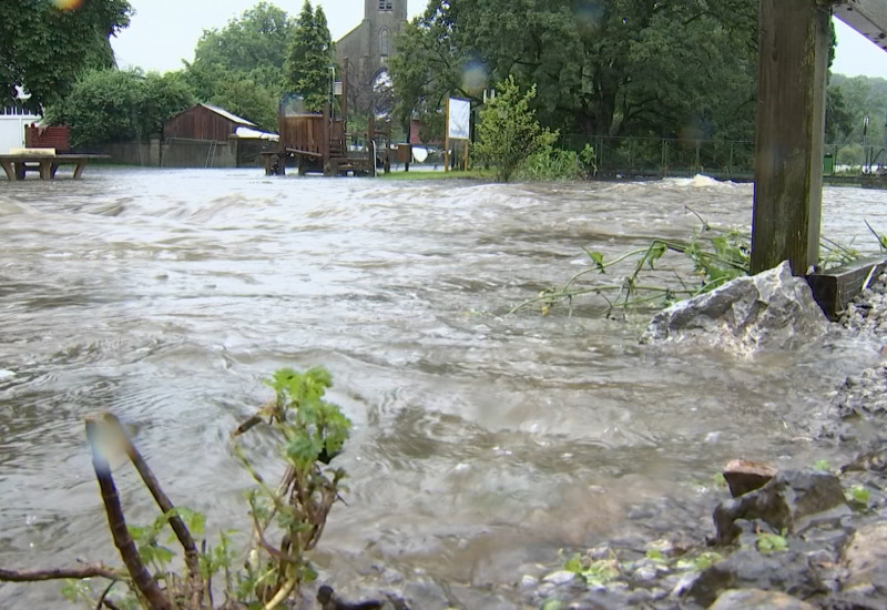 La Botte du Hainaut sous eaux