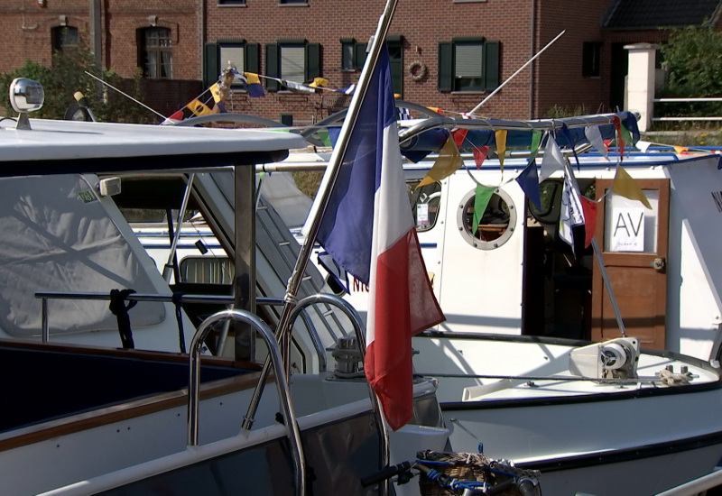 Thuin: on a célébré la réouverture du canal de la Sambre à l'Oise