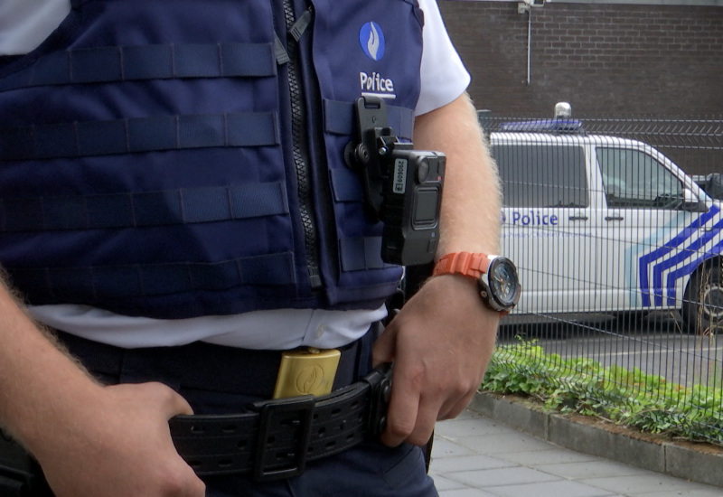 Les bodycams sont arrivées à la zone de police Châtelet/Aiseau-Presles/Farciennes