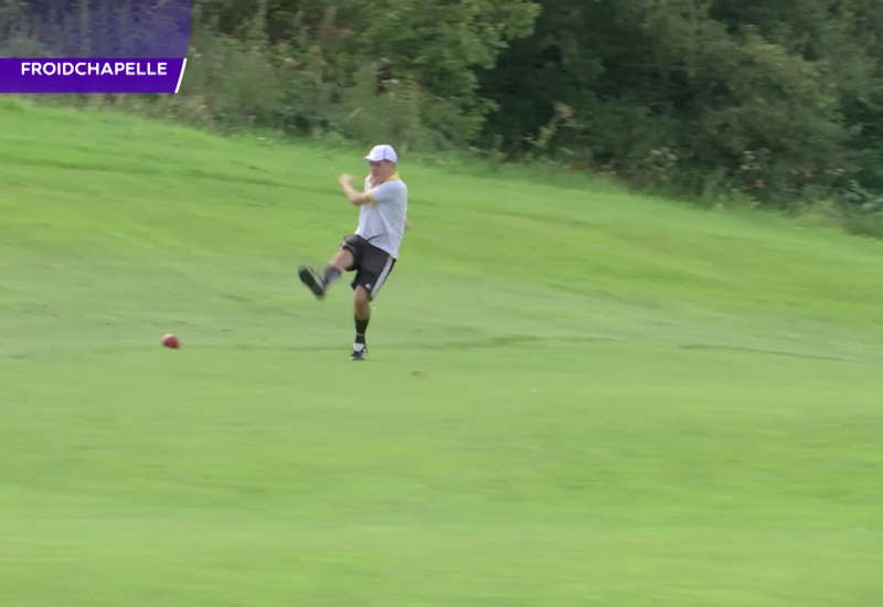 L'élite mondiale du footgolf a convergé vers Froidchapelle