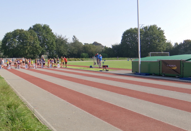 Fleurus: un meeting pour inaugurer la piste d'athlétisme