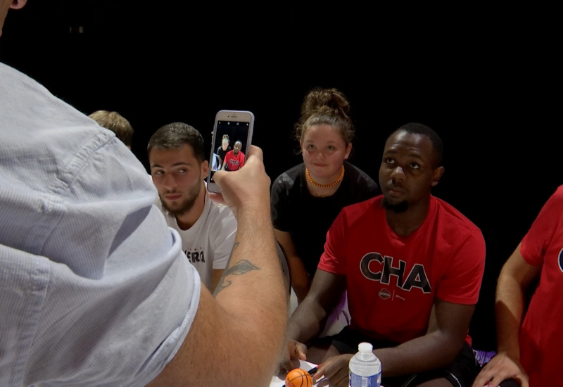 Grandes retrouvailles entre joueurs et supporters à l'occasion du Spirou Fan Day