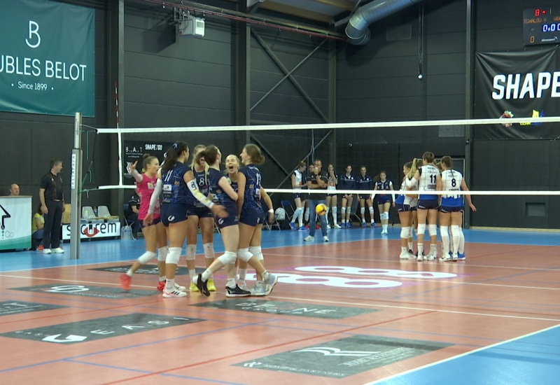 Gand, un trop gros morceau pour Tchalou Volley