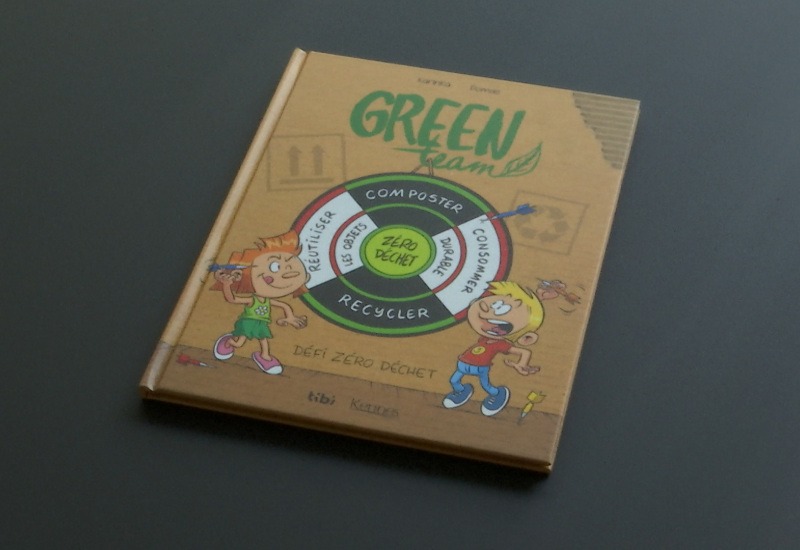 "Green Team, Défi Zéro Déchet", la nouvelle BD proposée par Tibi