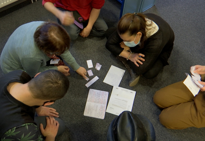 Fleurus : un Cluedo géant dans la bibliothèque pour le Festival des Littératures d'Aventure