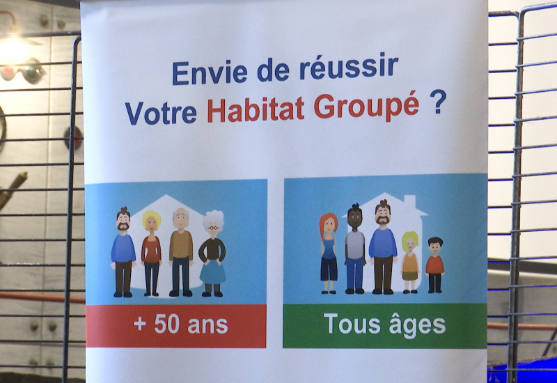 Le salon de l'habitat groupé s'est rendu au Bois du Cazier