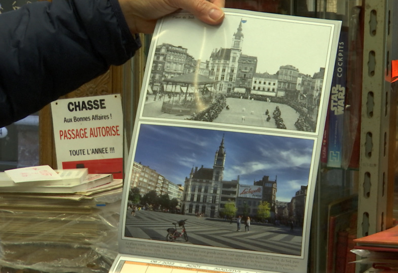 Un calendrier qui reprend des images de Charleroi hier et aujourd’hui