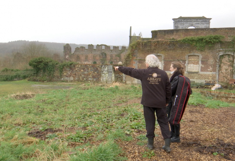 Bientôt un parking à l'Abbaye d'Aulne 