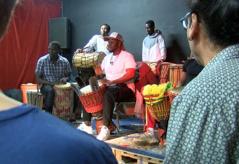 C Local - Stage de djembe à La Consoude