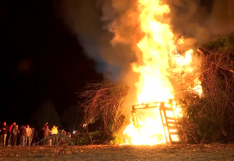 L'hiver et le Covid-19 ont été chassés au grand feu de Gerpinnes