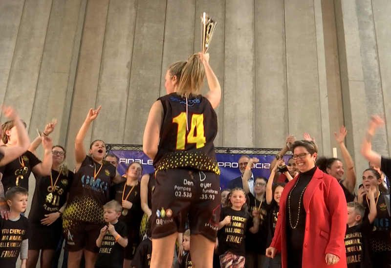 Les Carolos ont brillé lors des finales de Coupe du Hainaut de basket