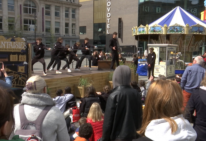 Les Fantaisies : un premier festival des Arts de la Rue dans le centre de Charleroi ce samedi