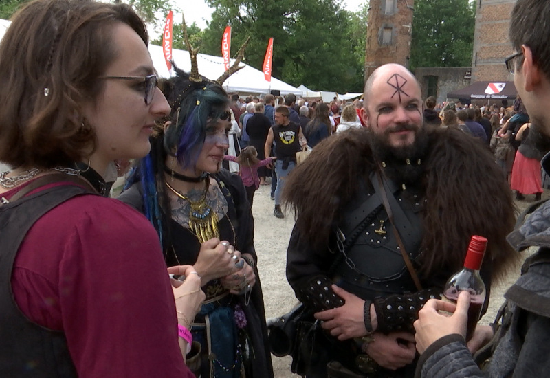 Le château de Trazegnies remonte dans le temps avec la fête Médiévale 