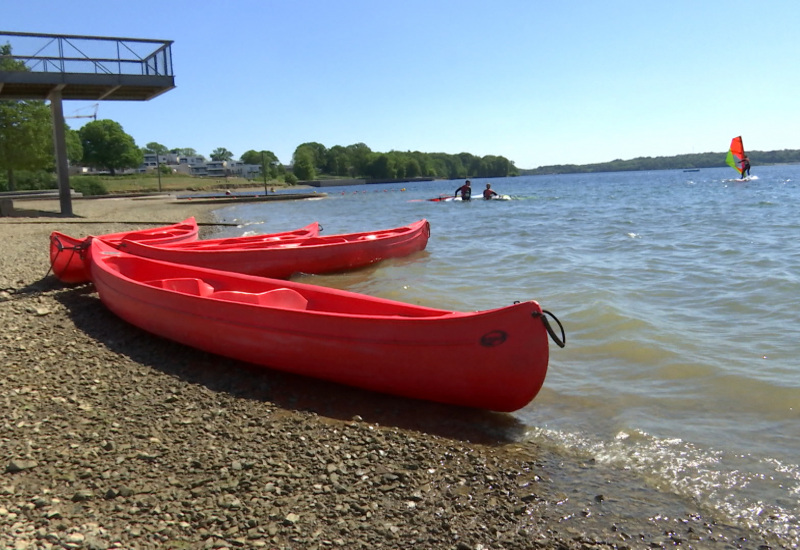 Lacs de l'Eau d'Heure: la plage de Falemprise va s'agrandir ! 