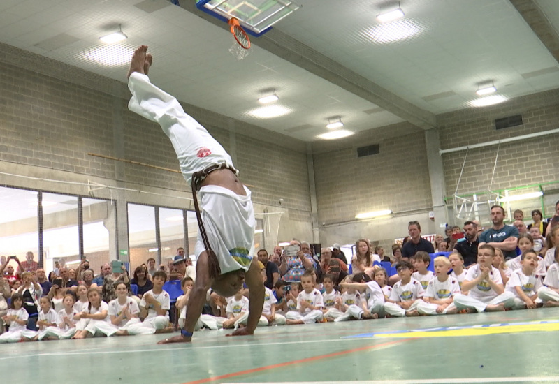 Trazegnies a vibré au rythme de la capoeira