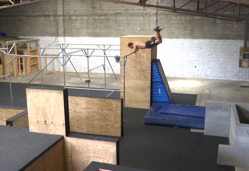 Parkour: un Mellettois aux USA pour "tracer"