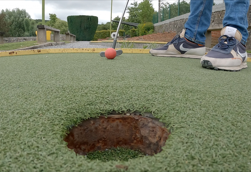 J'ai testé pour vous: le mini-golf de l'Abbaye d'Aulne 