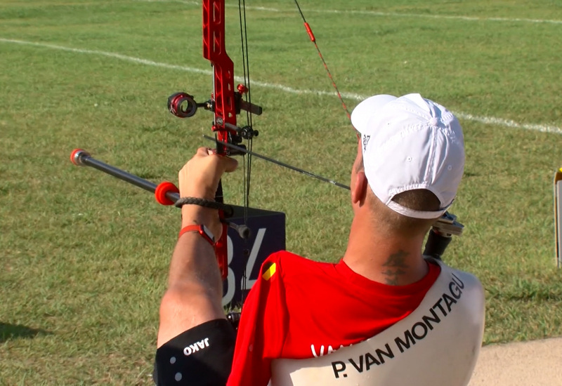 Piotr Van Montagu décroche l'or à la Coupe d'Europe paralympique de tir à l'arc !