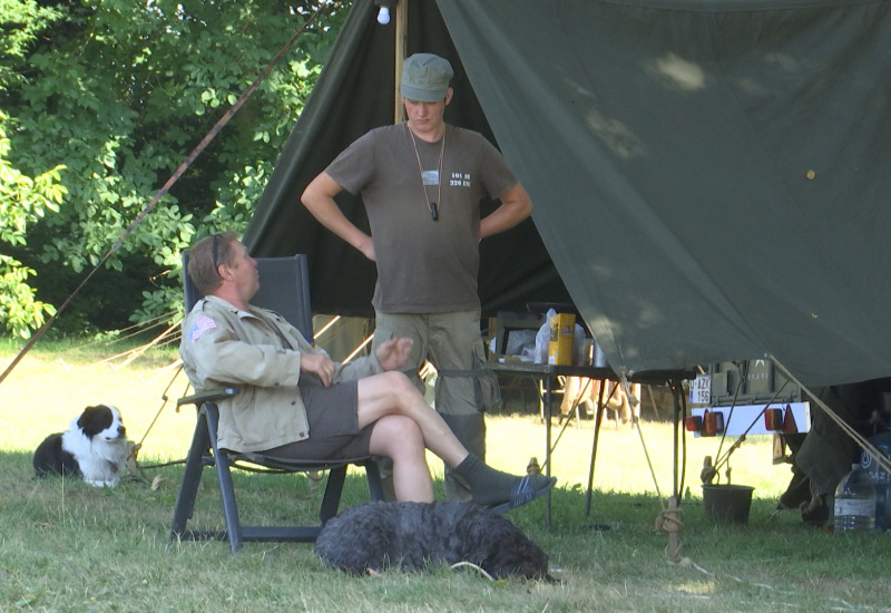 Un camp de reconstitution US s'installe à Gerpinnes pour le week-end