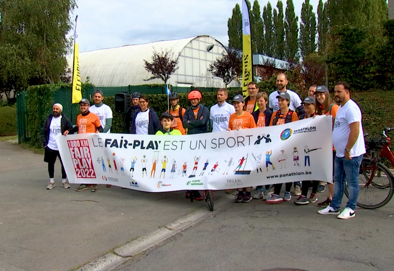 Les « 1000 km du Fair-Play » sont passés par Fleurus