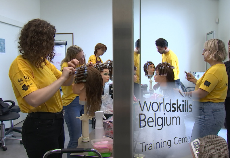 Un WorldSkills Belgium Training Center consacré à la coiffure à Gosselies