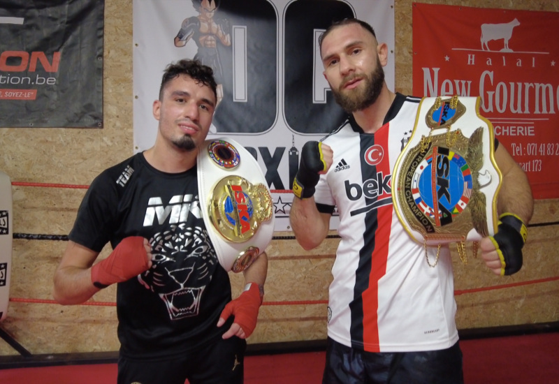 Sinan Durmaz et Mohamed Kloua : deux champions de kick-boxing !