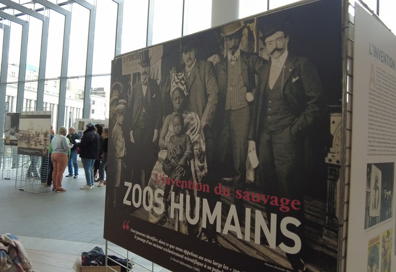 Charleroi : Zoos Humains, une expo sur les préjugés racistes à découvrir à Rive Gauche