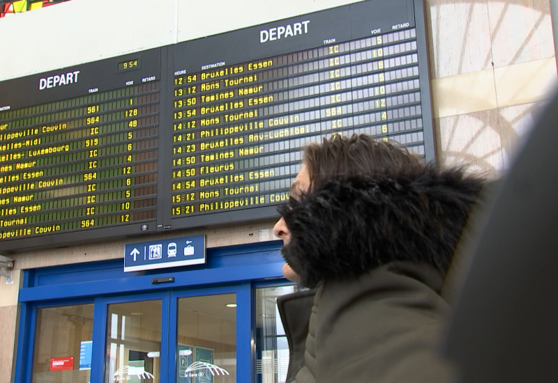 Nouvelle pagaille sur le rail suite à la grève de la SNCB